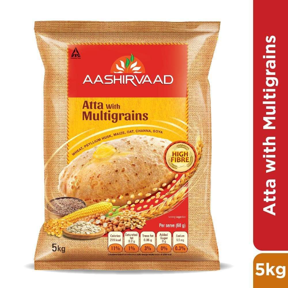 Aashirvaad Multigrains Atta 5 Kg