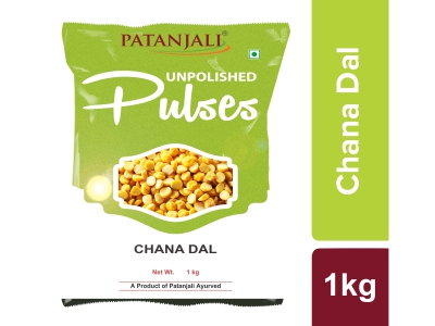 Patanjali Unpolished Chana Dal 1 Kg